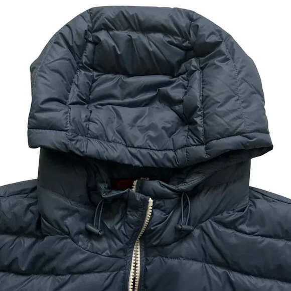 Marine Layer Banks Puffer Hoodie  sea Jacket Navy blue sz XL full zip pockets - Picture 7 of 12